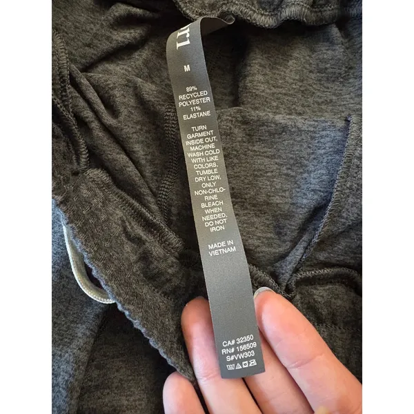 Vuori Performance Jogger In Charcoal Heather Size Medium - Image 6