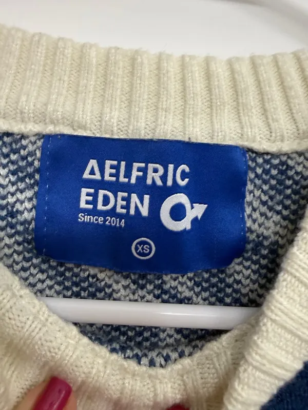 Aelfric Eden Whirlpool Knit Sweater XS - Image 3