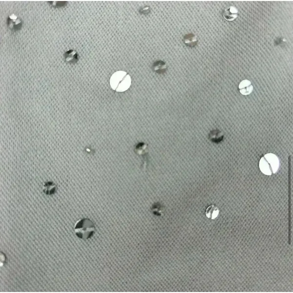 Ann Taylor Women's M Silver Sequin‎ Sleeveless Party Tank Top - Image 7
