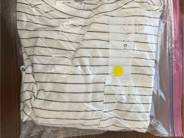 Striped blouse Size L - Image 5