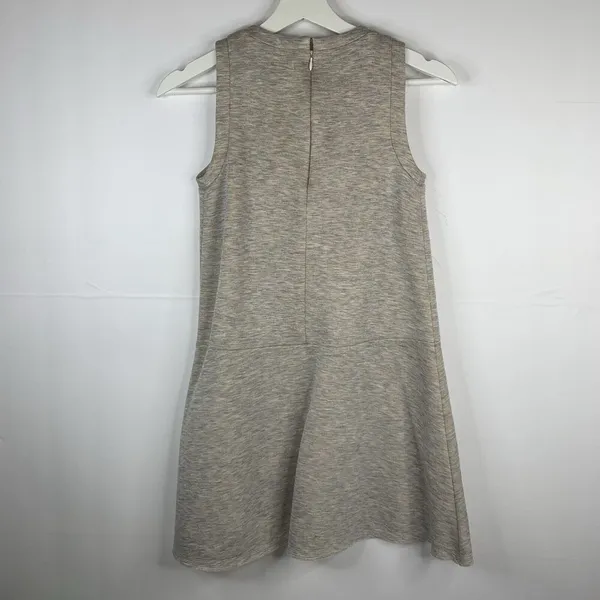 Madewell Size XXS Dress The Anytime Scuba Sleeveless Heather Gray Casual Women’s - Image 7