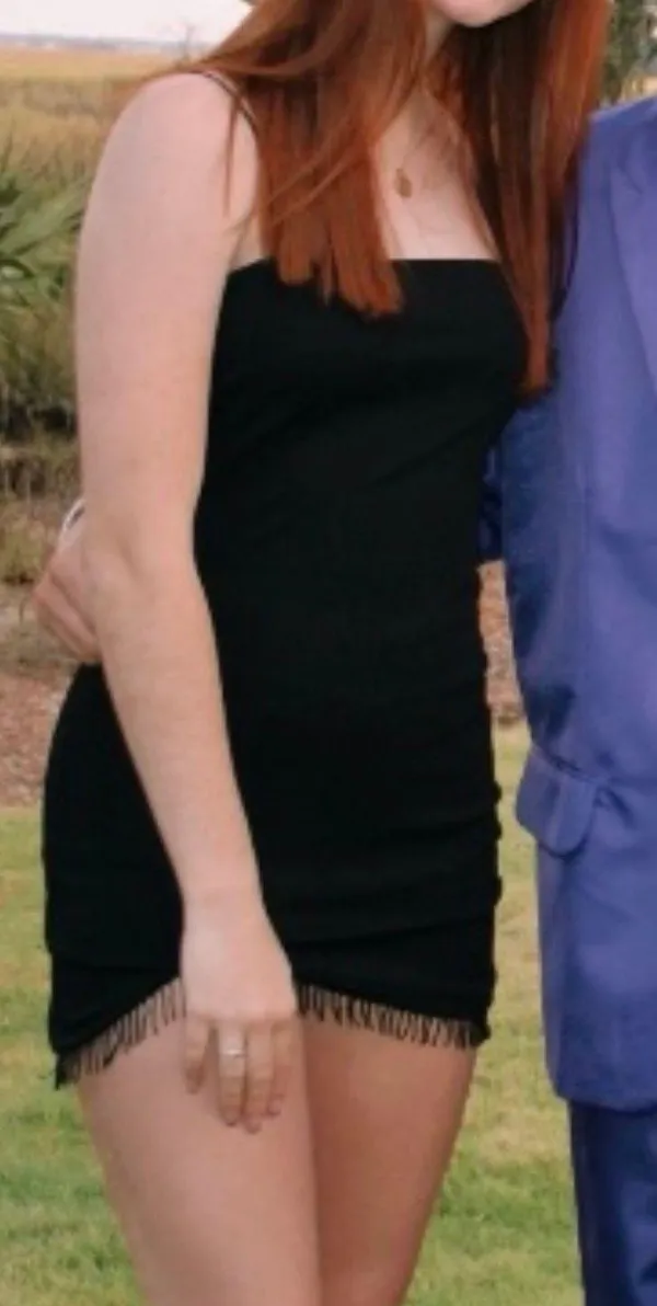 Lucy in the Sky Black Dress - Image 4