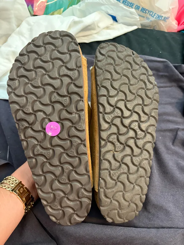 Shearling Birkenstock Arizona - Image 3
