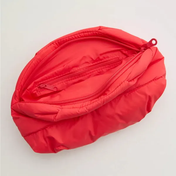 OFFLINE By Aerie Puff Love Pouch - Bright Red - Image 2