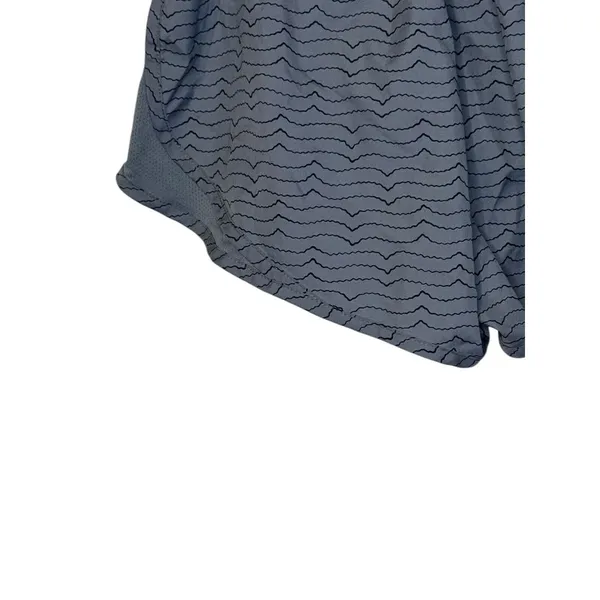 Nike Women's Short Dri-Fit Lined Striped Athletic Drawstring‎ White/Grey Small - Image 8
