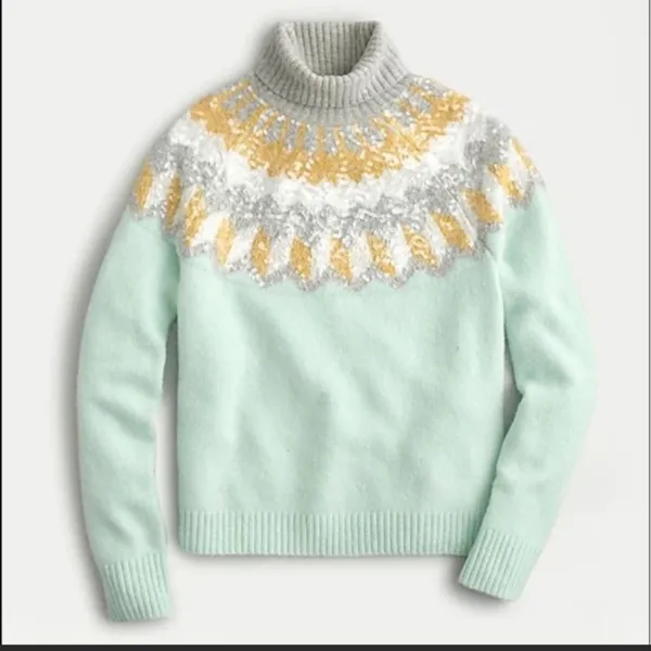 J. Crew Wool/Alpaca Sweater - Image 2