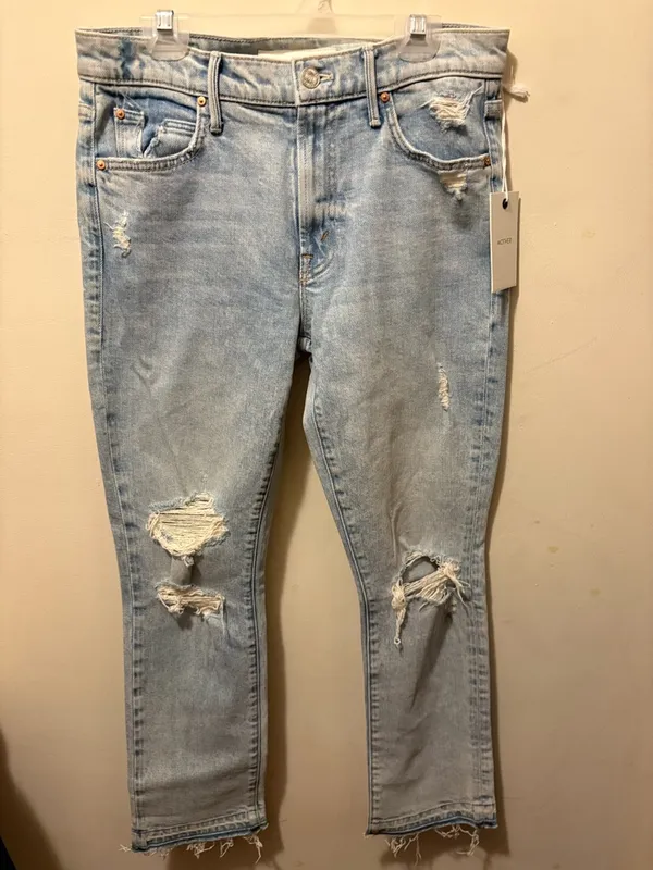 Mother Superior The Rascal ankle undone distressed size‎ 25 Sample Blue - Image 5