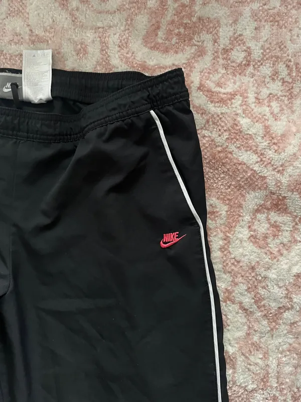 Black Nike Track Pants - Image 2
