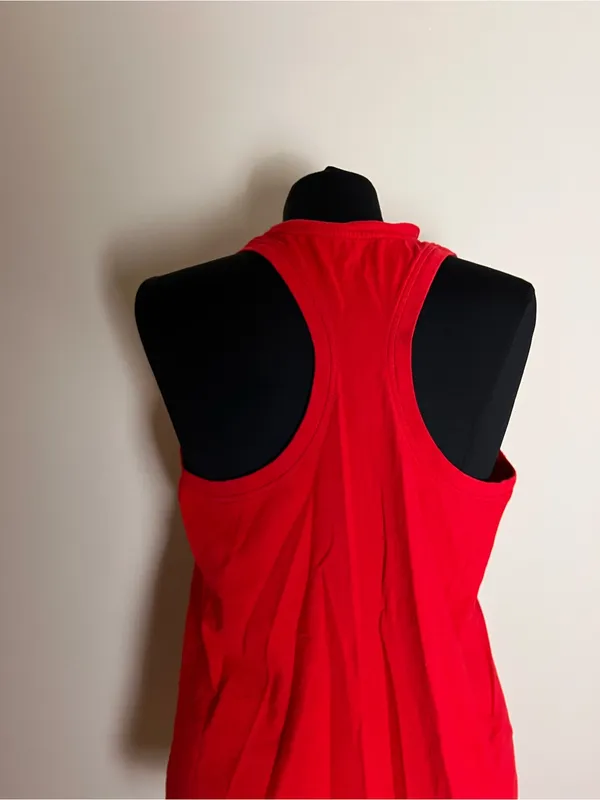 Nike Red Athletic Tank with UGA and Swoosh - Image 2