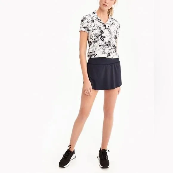 Lole Black Match Point Nylon blend Medium Tennis Skirt - Image 2