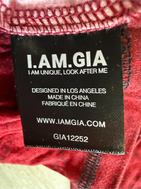 I.AM.GIA Blare Hoodie Red XS NWT IN PACKAGE - Image 11