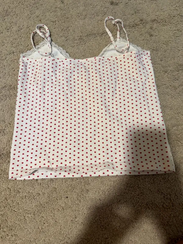 Brandy Melville heart tank top - Image 2