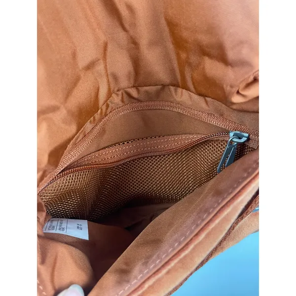 Nike Sportswear Futura 365 Crossbody Bag Burnt Orange Velvet Velour Sporty Purse - Image 4