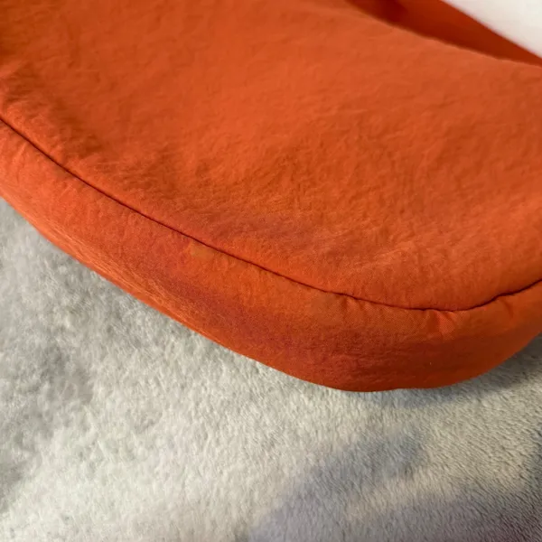 Nylon Crescent‎ Crossbody Bag Orange Utility Paracord Zipper Travel Hiking - Image 5