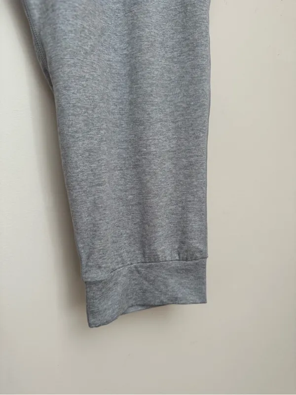 Quince Flowknit Mid-Rise Jogger Women’s XL Heather Gray Lounge Pants - Image 5