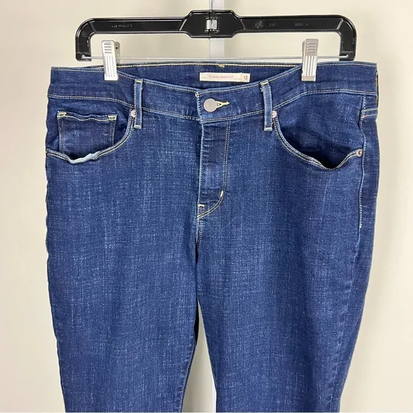 Levi's Classic Bootcut Dark Wash Jeans Size 12 Short W31 L30 - Image 9
