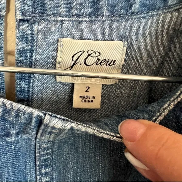 J. Crew Shift Denim Dress‎ - Image 4