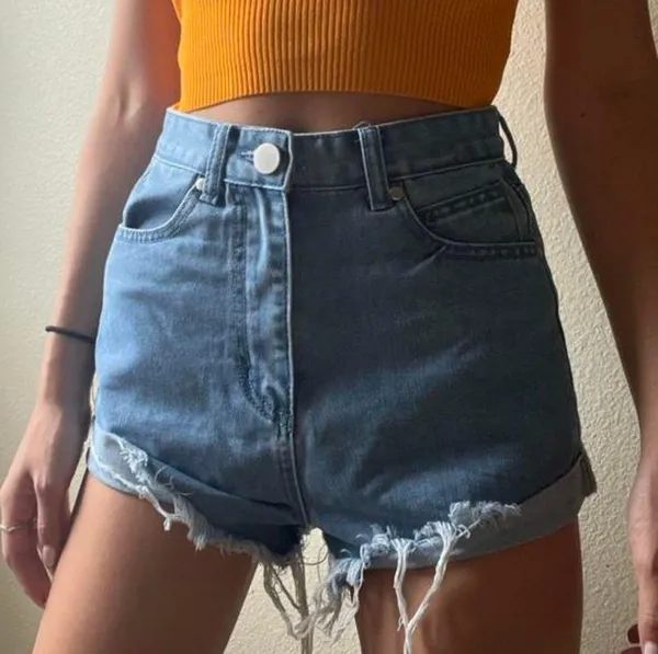 hoodwink denim shorts - Image 5