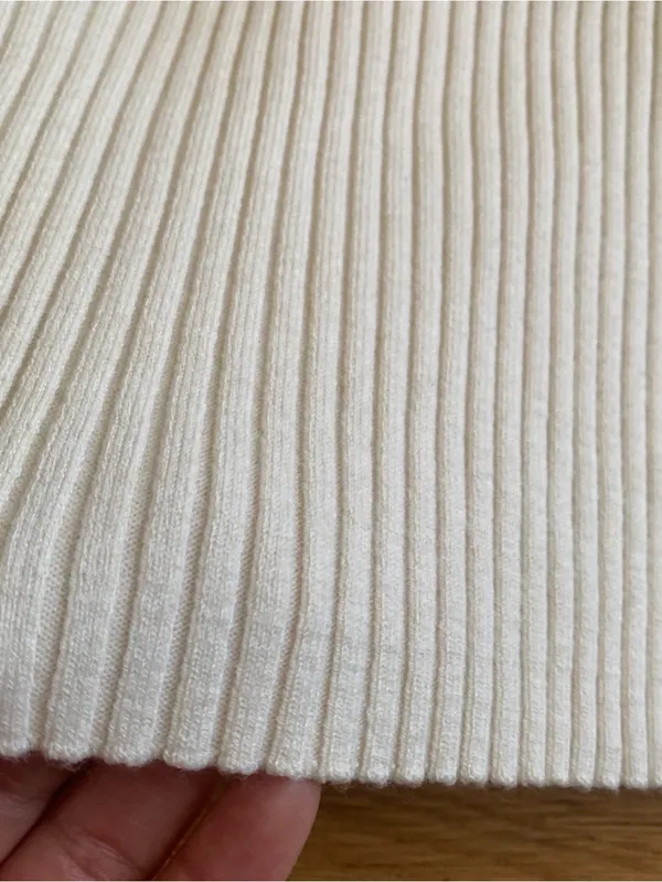 Aerie ribbed cropped cardigan top - Image 9