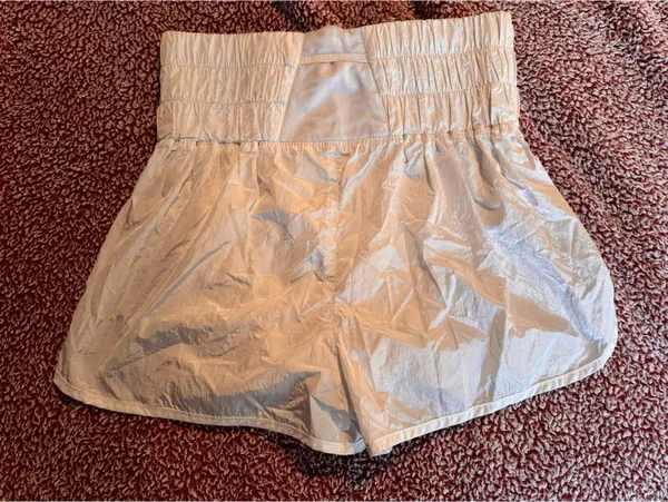 Free People Movement White Way The Home Shorts - Image 4