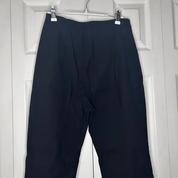 Dress Pants High Waisted Work Pants Women Black Side Zipper - Image 2
