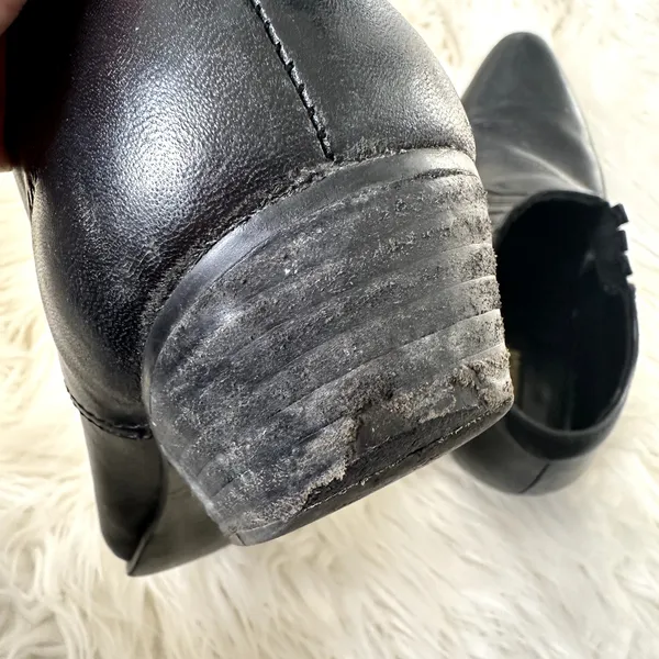 VTG Durango Western Leather Ankle Boots Sz 8.5 - Image 12