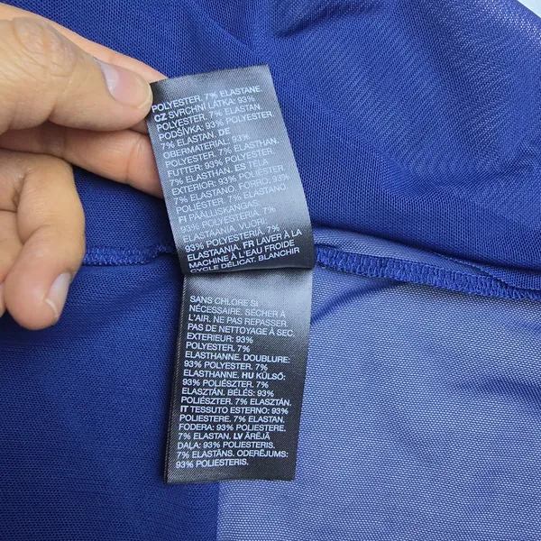 & Other Stories NWT Blue Tie Dye Pleated Mesh Midi Dress Stockholm Atelier‎ M - Image 7