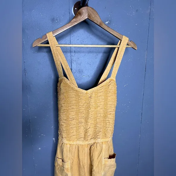 Free People Forever Always Cotton Wide Leg Jumpsuit (medium) - Image 7