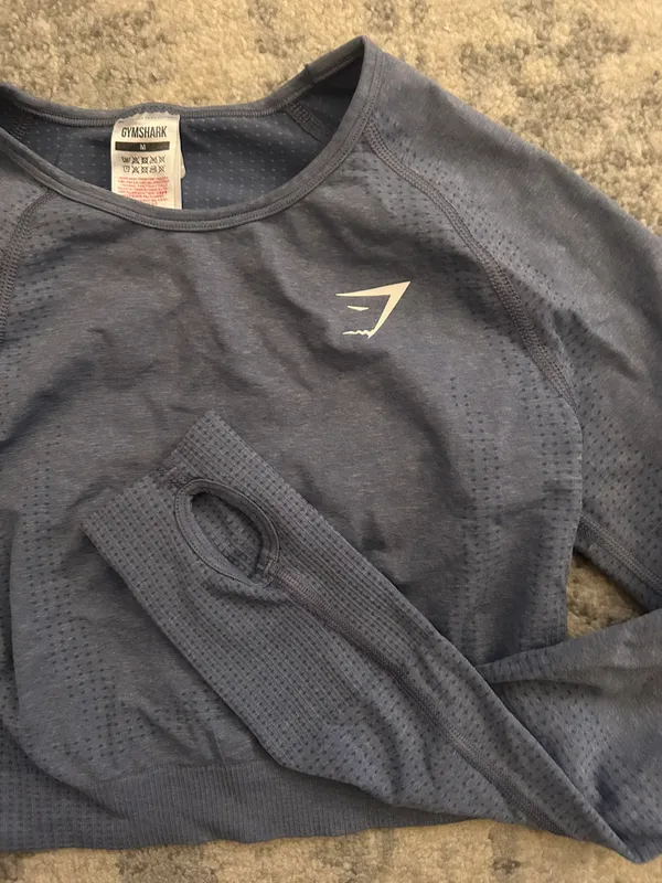 Gymshark Long Sleeve Crop Top - Image 5