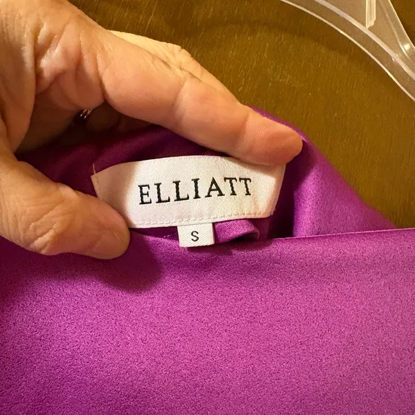 Elliatt Carson One-Shoulder Dress in Orchid - Image 4