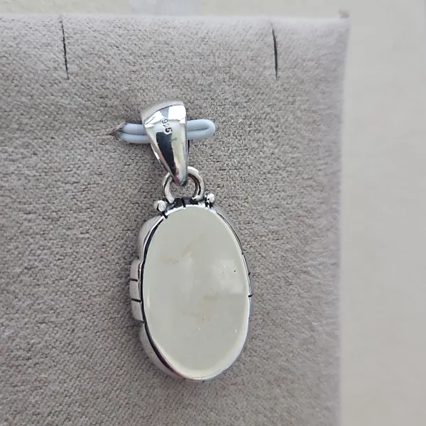 Cotton Candy Turquoise Pendant #2 - Image 2