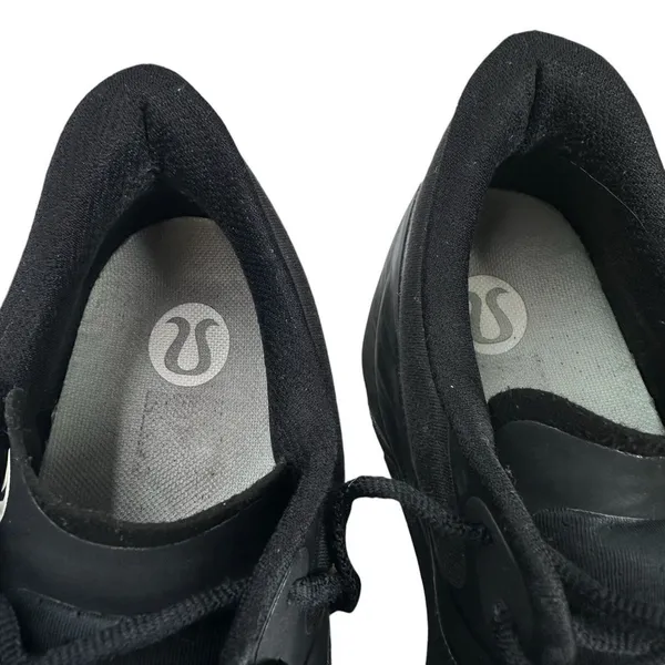 Lululemon Women's Blissfeel Run Black/Black/White Runnings‎ Sneakers Size 9.5 - Image 10