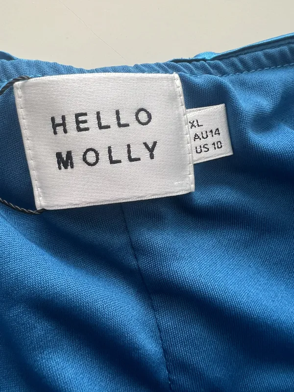 Hello Molly Blue Dress - Image 5