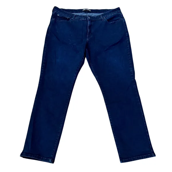 Levi's 512 Skinny Jeans Dark Wash Stretch Denim Classic Style Size‎ 24 - Image 5