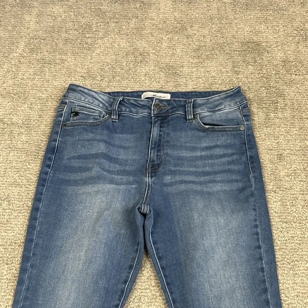 Kancan Jeans Womens 31 15 Flare High Rise Stretch 31x32 Festival Rodeo Cowgirl - Image 2