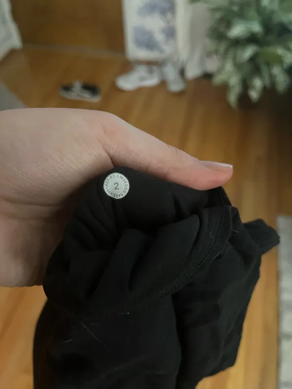 Black Lululemon Bootcut Leggings - Image 4