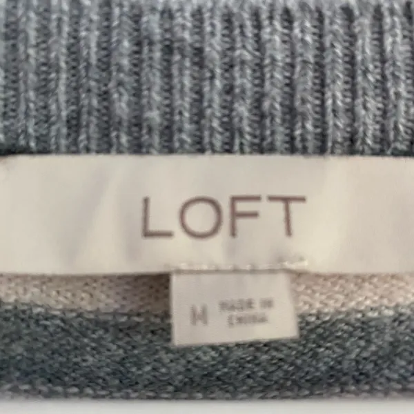 LOFT Striped Knit Sweater - Image 3