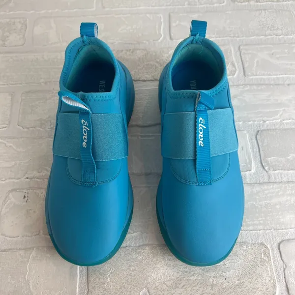 Clove Solo Sneaker Shoes Women 5.5 Electric Blue Slip On Comfort Nursing Stretch - Image 6