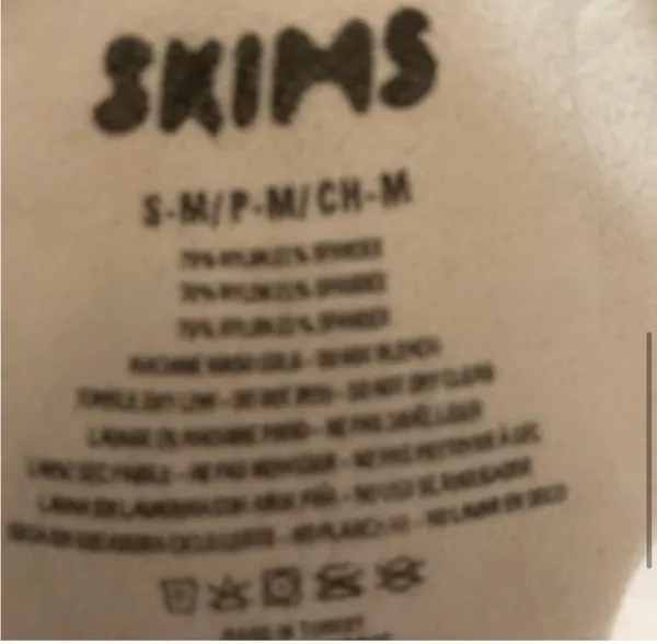SKIMS LOW BACK Sculpting Bodysuit S/M - Image 5