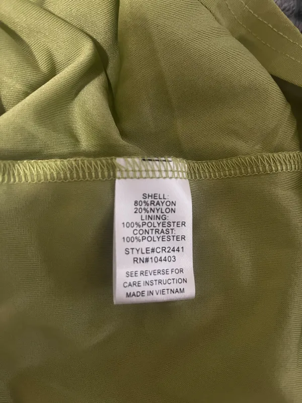 TJ Maxx Green dress - Image 3