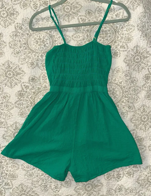 Boutique Seaspice green romper - Image 3
