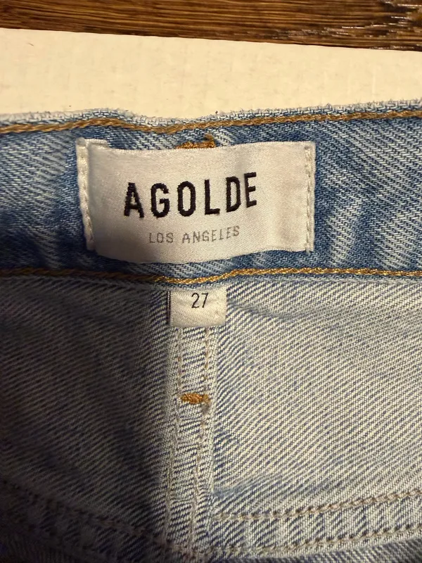 AGOLDE Cooper Cargo High-Rise Straight Jeans - Image 6
