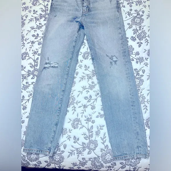 Zara Straight New Ultra Slim Jean US 2 - Image 4