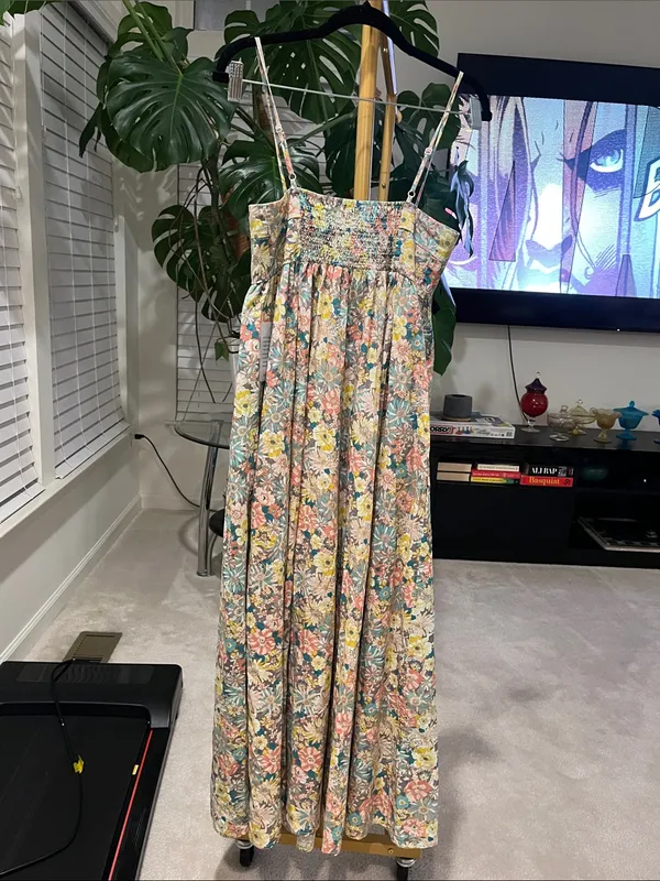 Stitchdrop Floral Print Maxi Sundress - Image 10