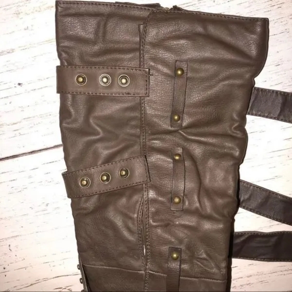 Avenue Women's Dark Brown Wide Calf Boots Size 8 - Image 14