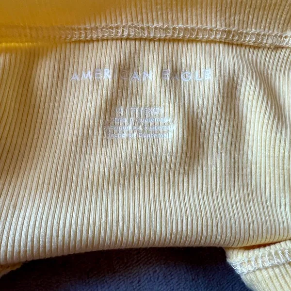 American Eagle NEW yellow crop top - Image 2