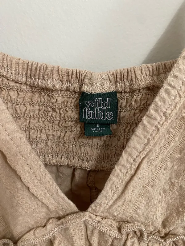 Wild Fable Tan Mini Dress - Image 3