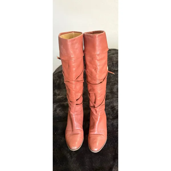 Vintage Beene Bag Slouchy Tall Pirate Equestrian boots 8.5 - Image 3