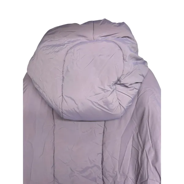 Lululemon Hooded Insulated Wrap Jacket Heathered Light Orbit Women's Size 8‎ - Image 7
