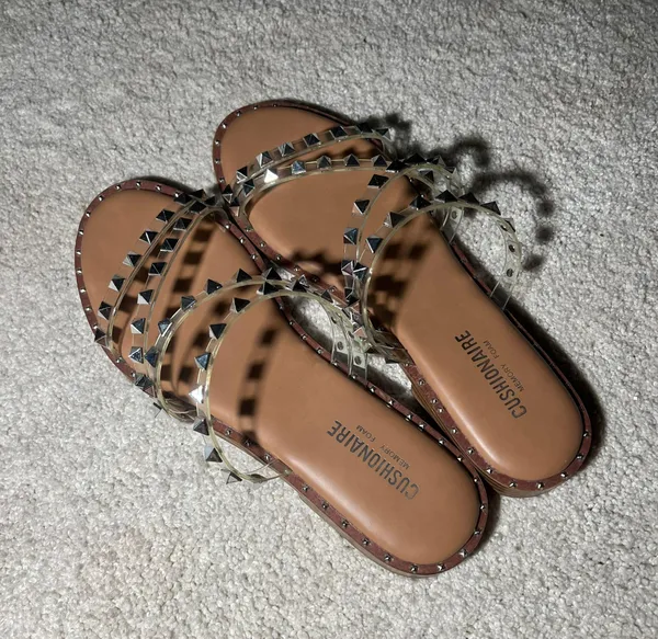 sandles Tan Size 10 - Image 3